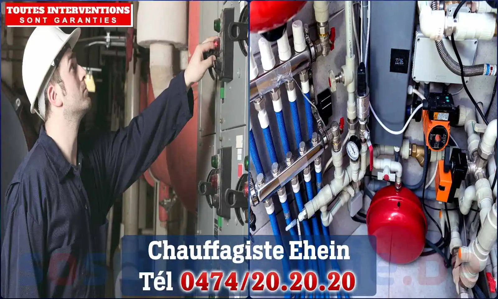 Chauffagiste agréé à Éhein 4480