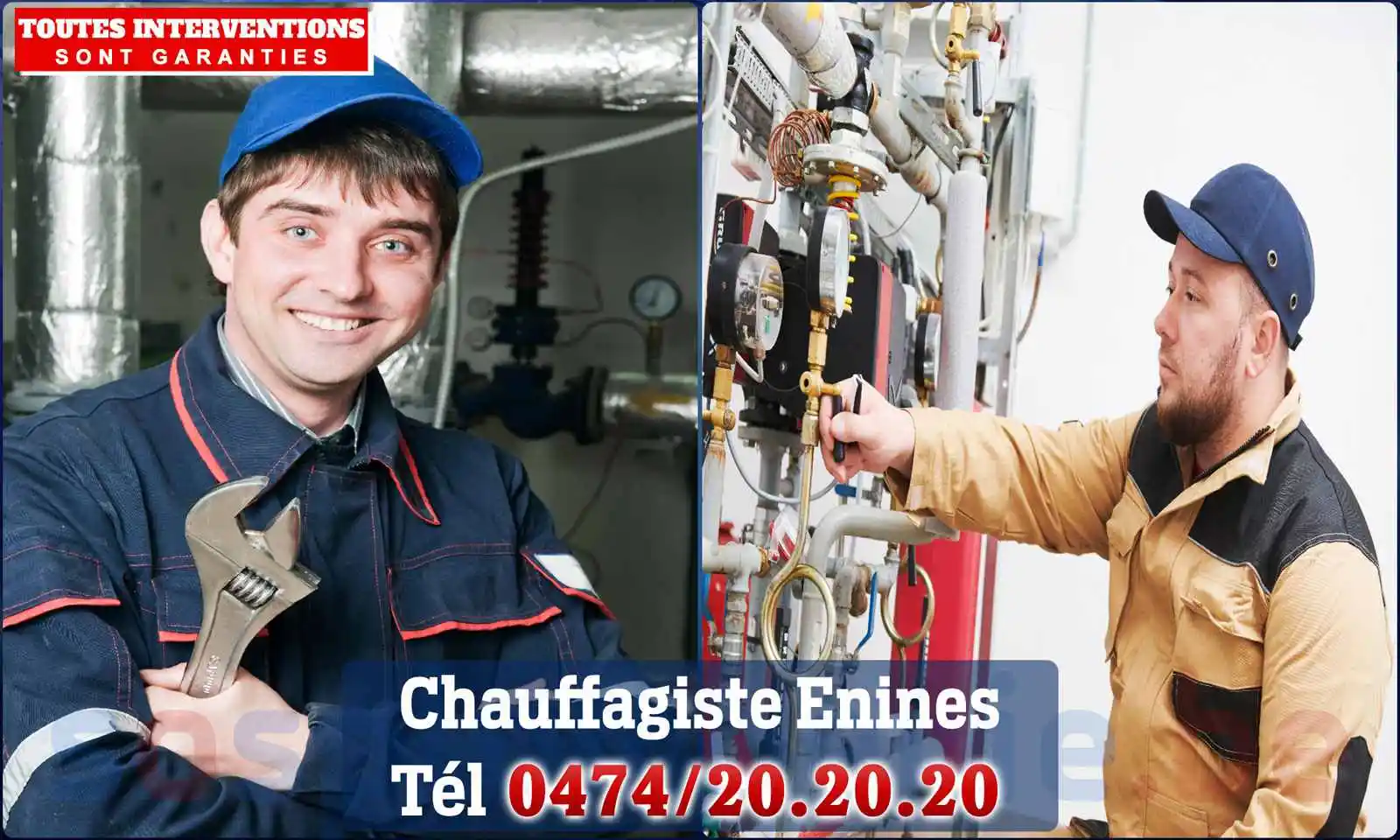 Chauffagiste agréé à Enines 1350