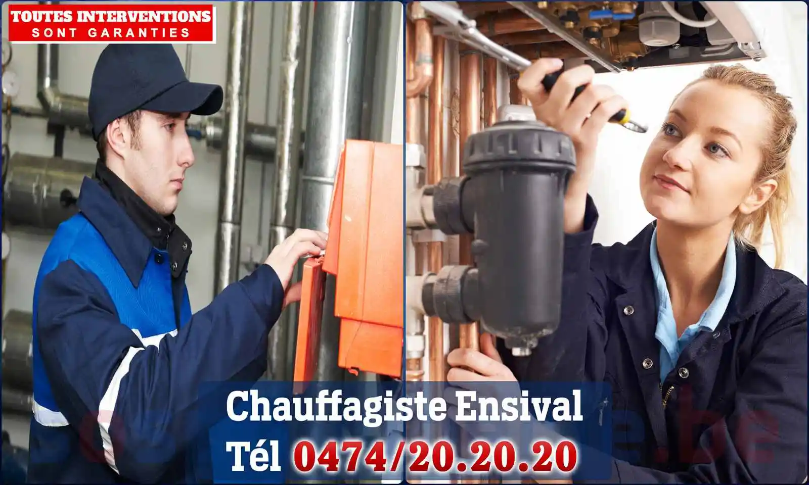 Chauffagiste agréé à Ensival 4800