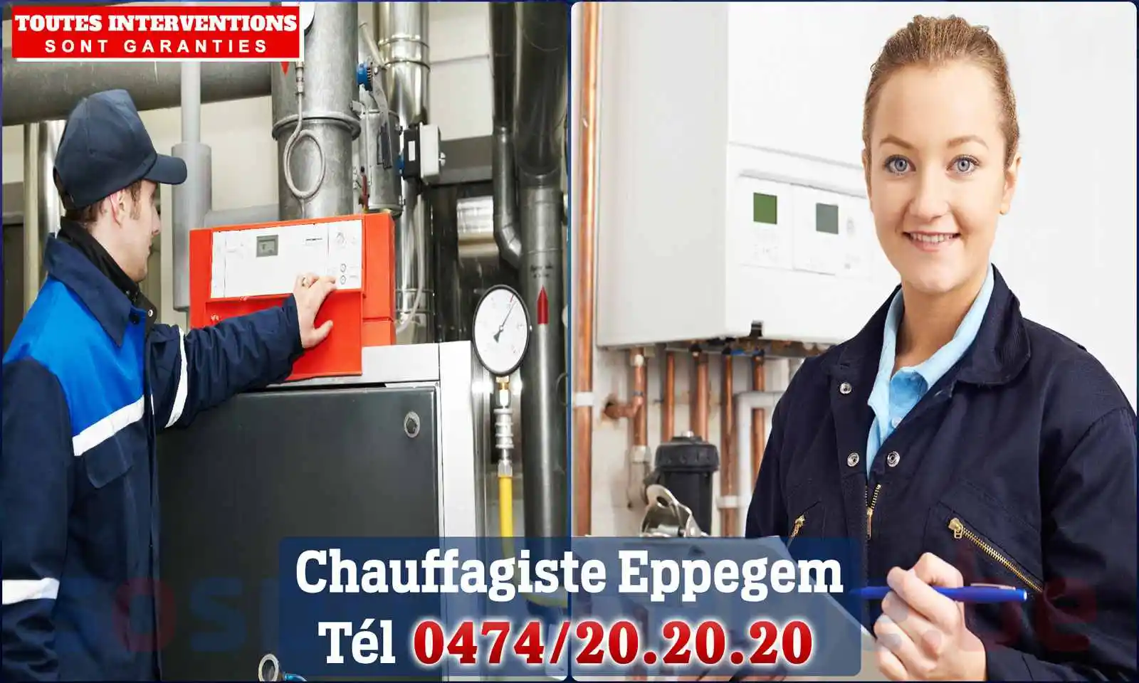 Chauffagiste agréé à Eppegem 1980