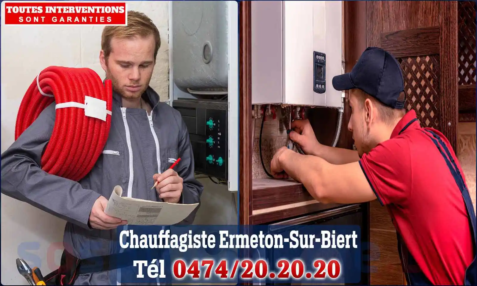 Chauffagiste agréé à Ermeton-sur-Biert 5644