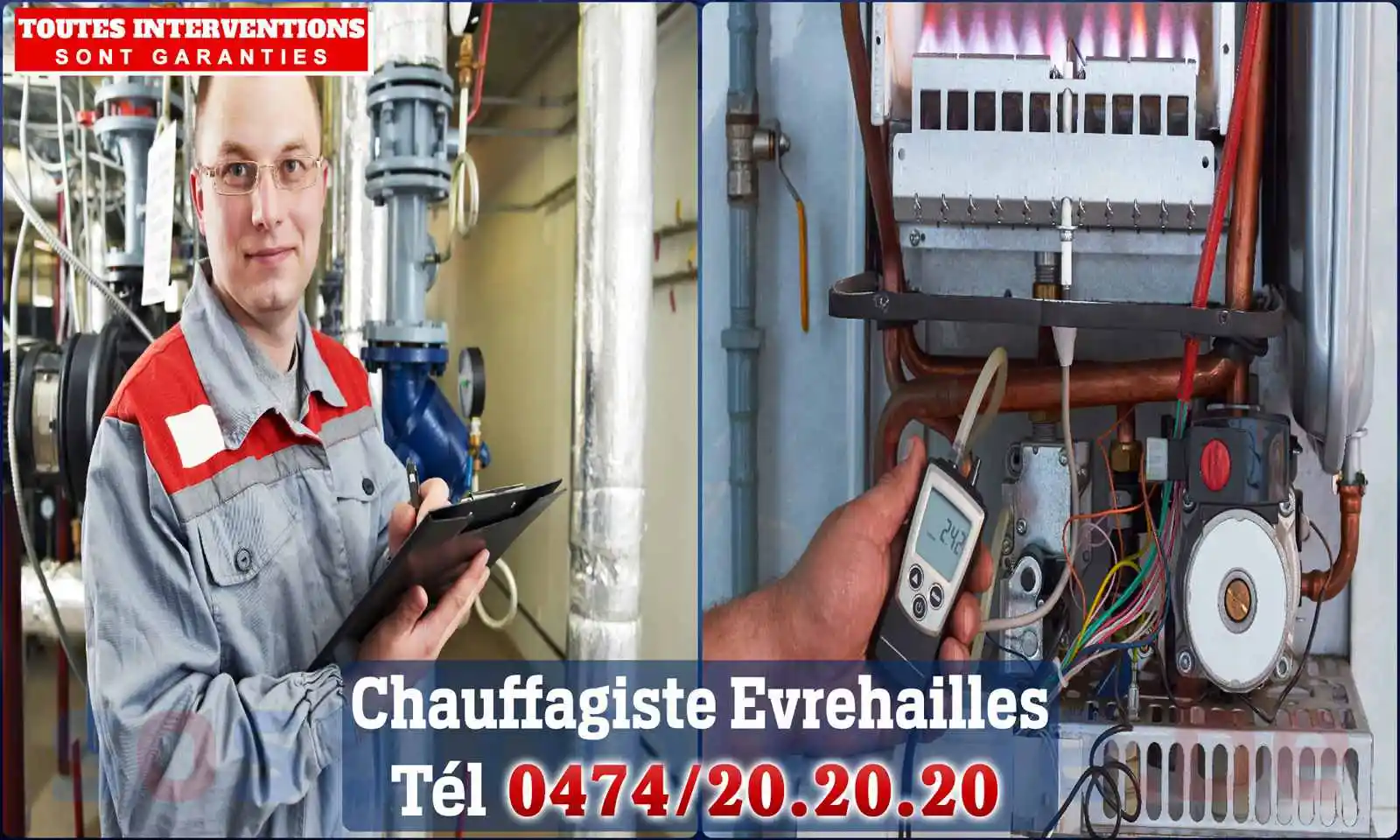 Chauffagiste agréé à Évrehailles 5530