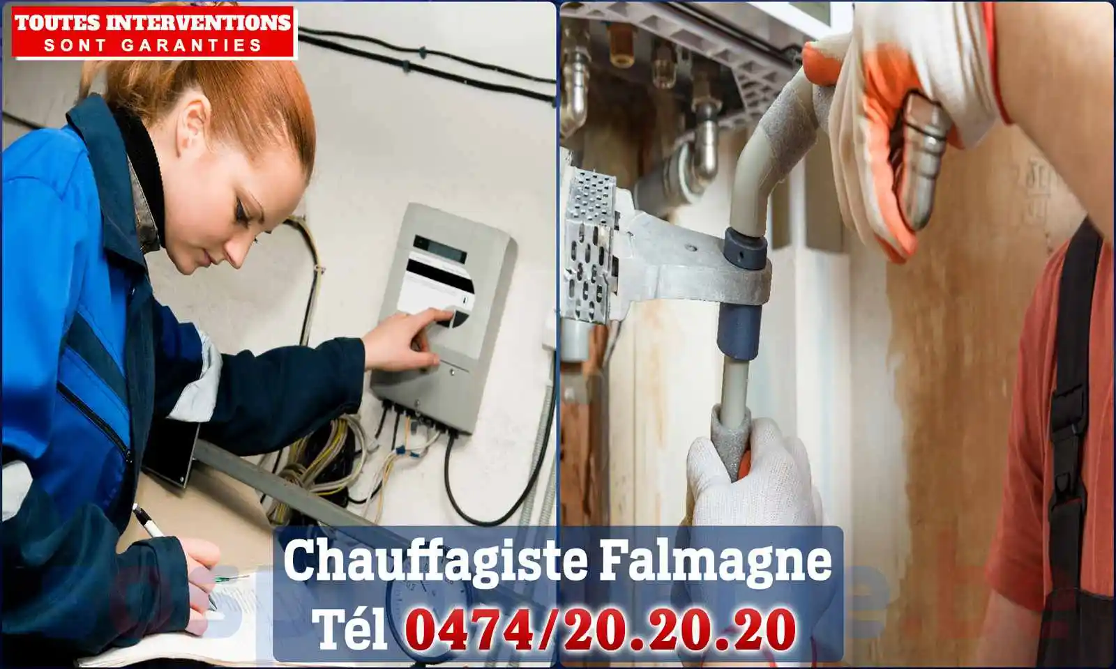 Chauffagiste agréé à Falmagne 5500