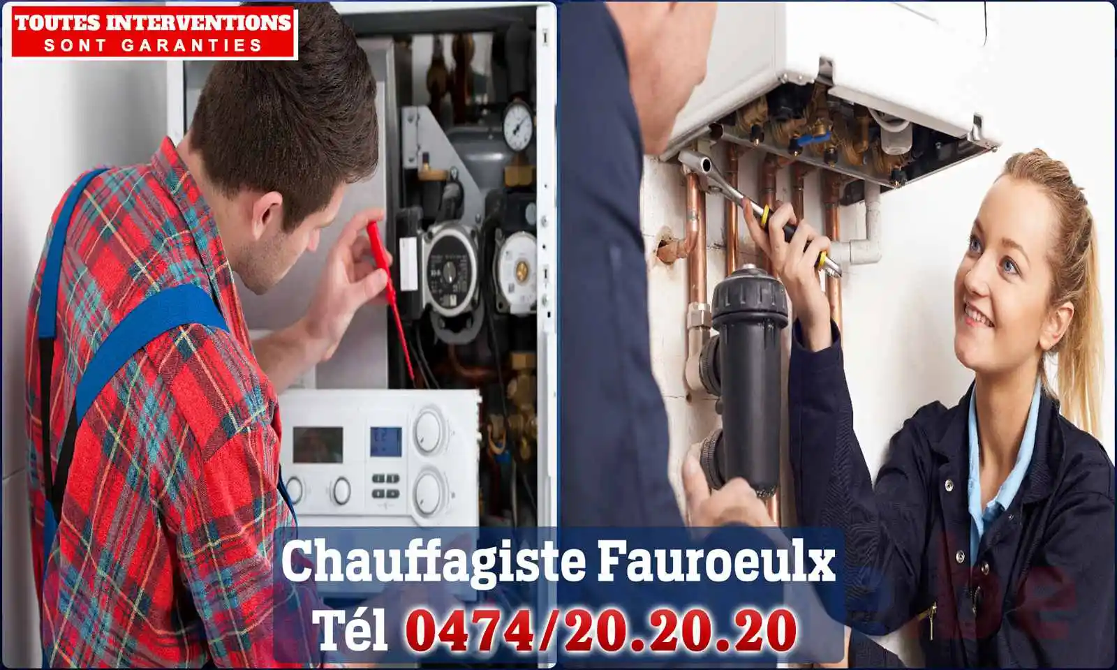 Chauffagiste agréé à Fauroeulx 7120