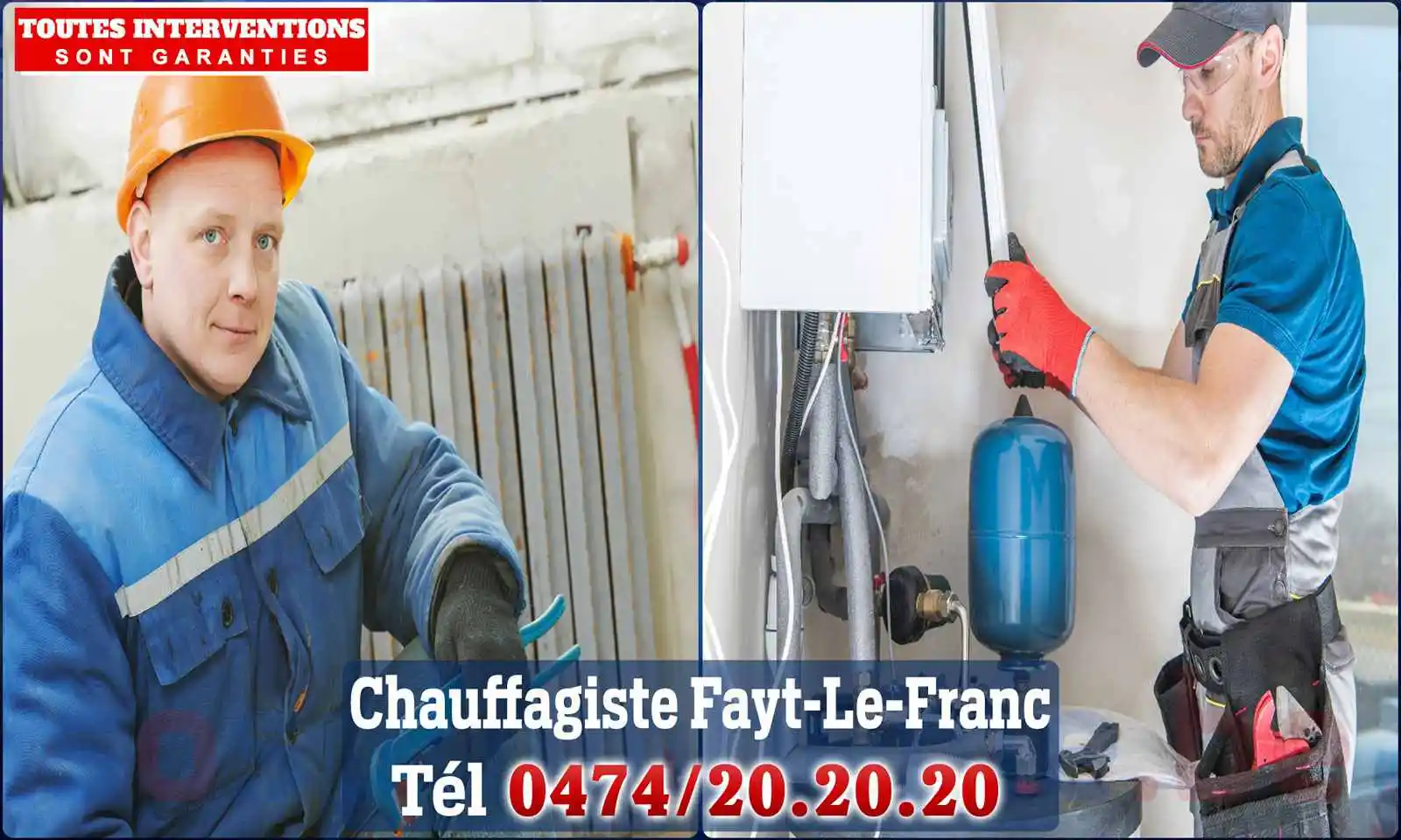 Chauffagiste agréé à Fayt-le-Franc 7387