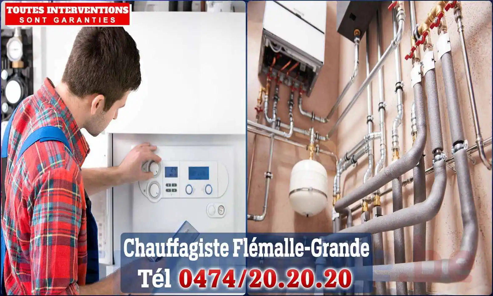 Chauffagiste agréé à Flémalle-Grande 4400