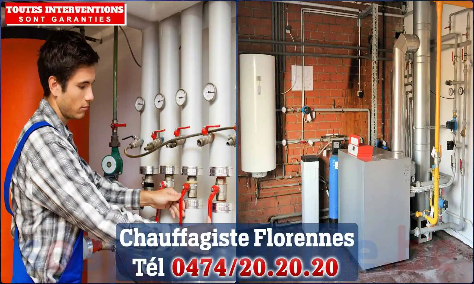 Chauffagiste agréé à Florennes 5620