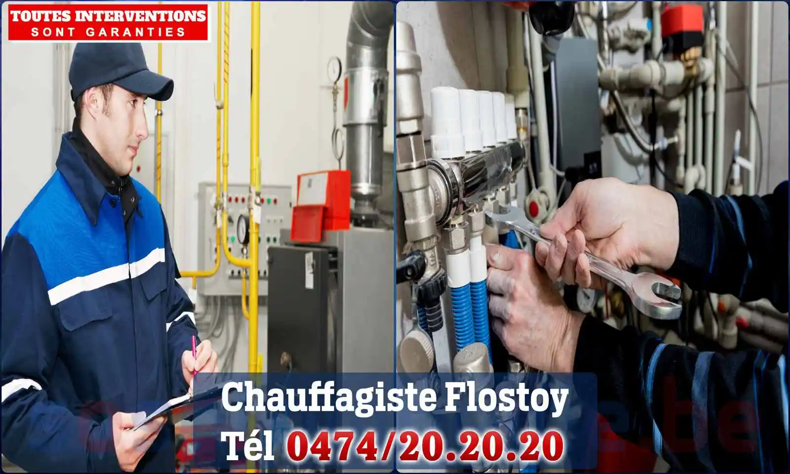 Chauffagiste agréé à Flostoy 5370