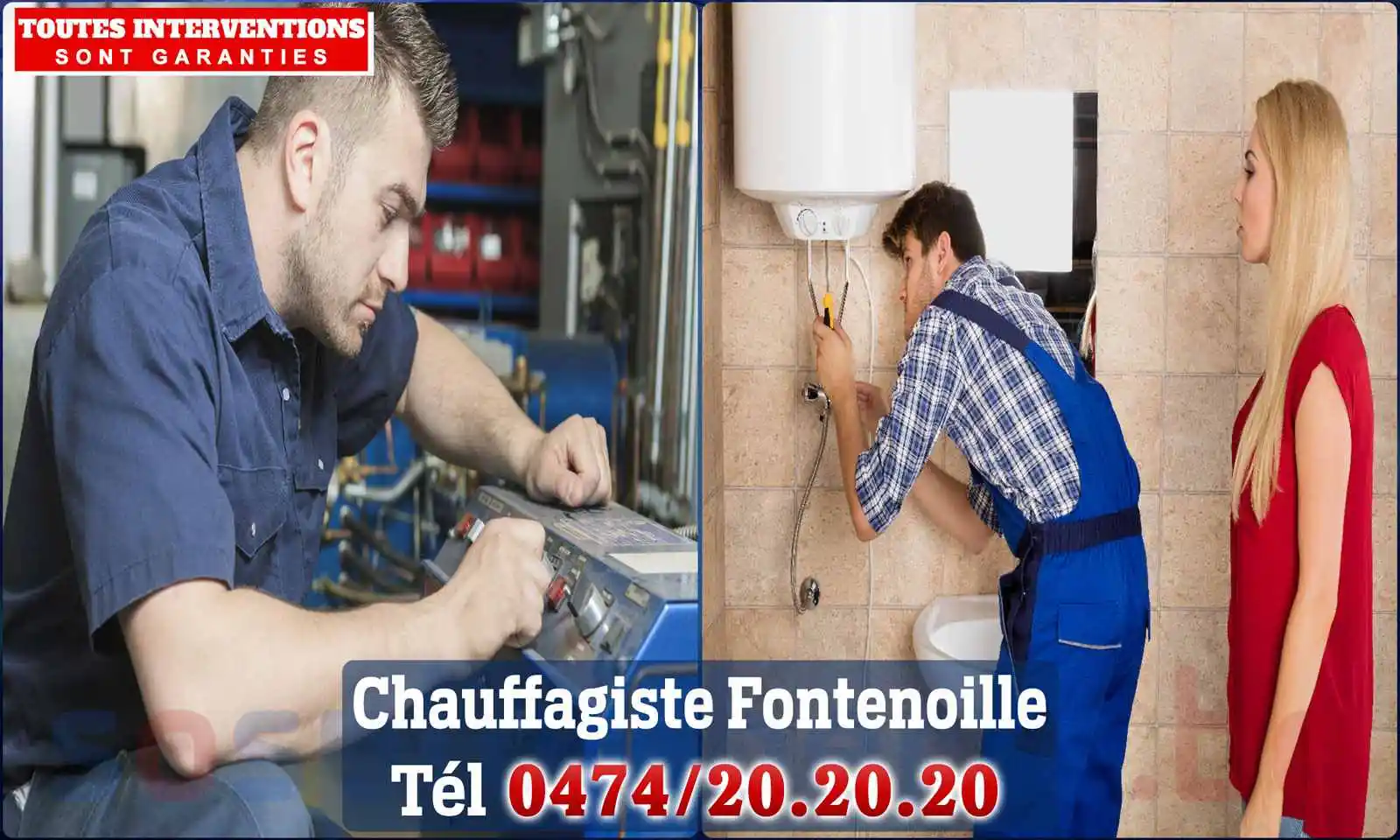 Chauffagiste agréé à Fontenoille 6820