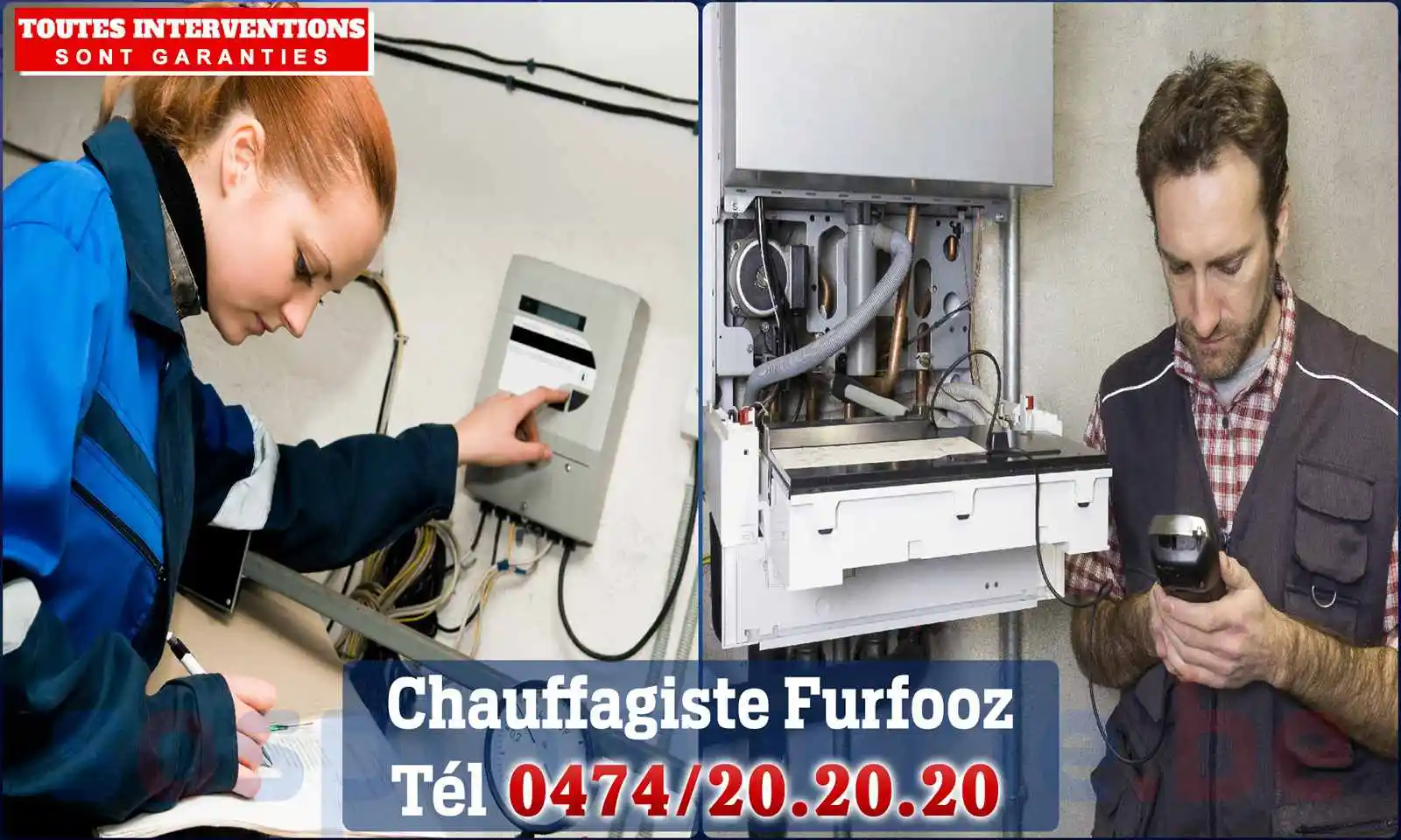 Chauffagiste agréé à Furfooz 5500