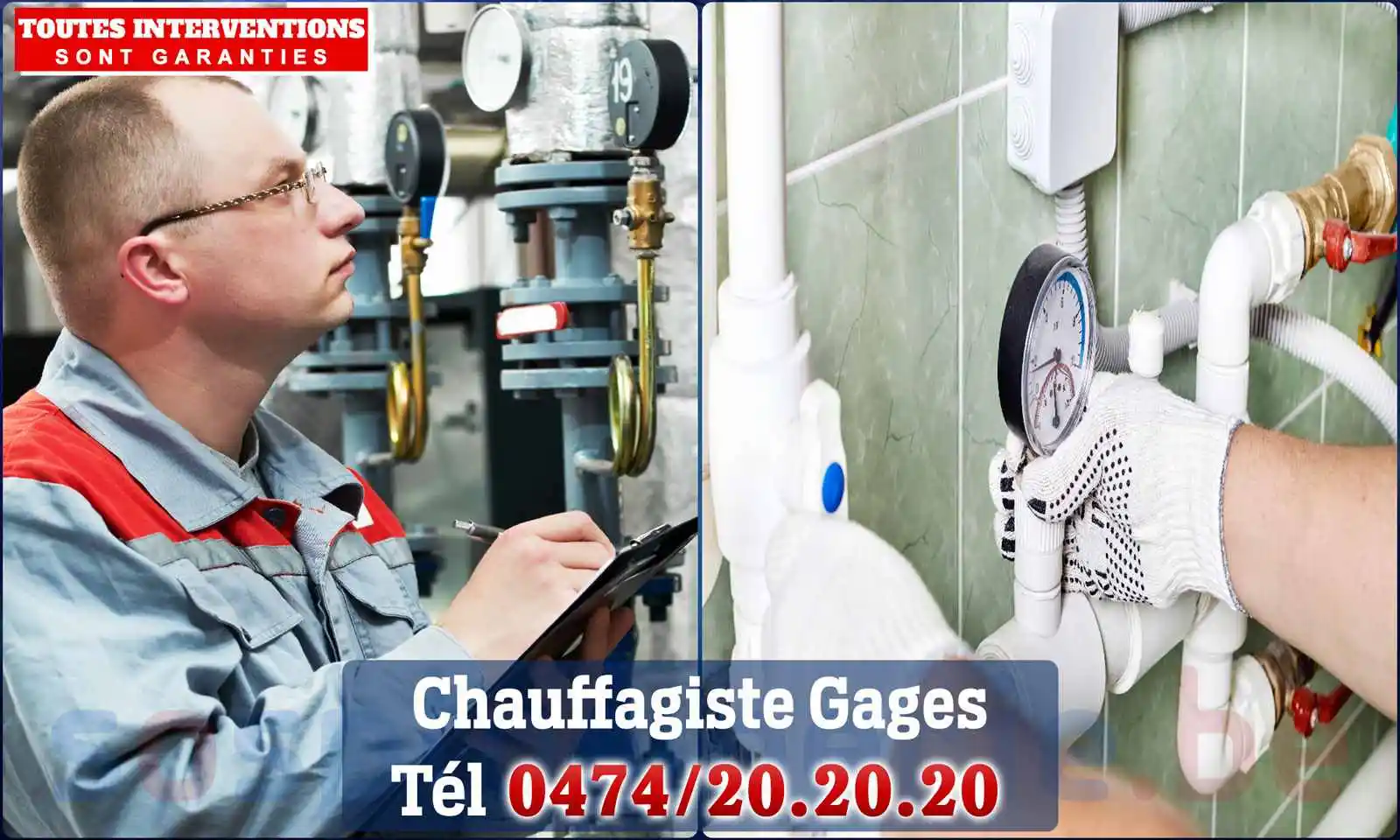 Chauffagiste agréé à Gages 7942