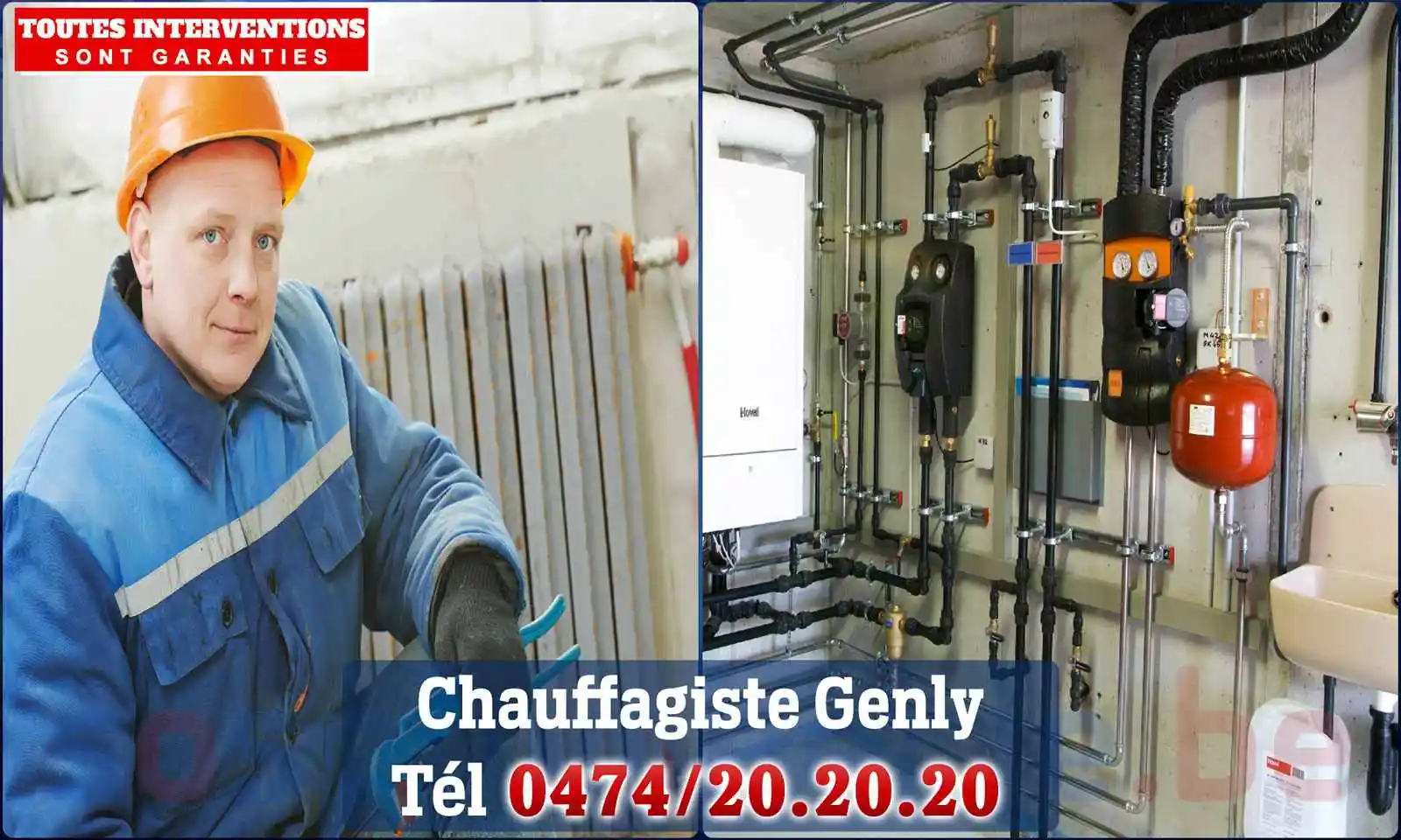 Chauffagiste agréé à Genly 7040