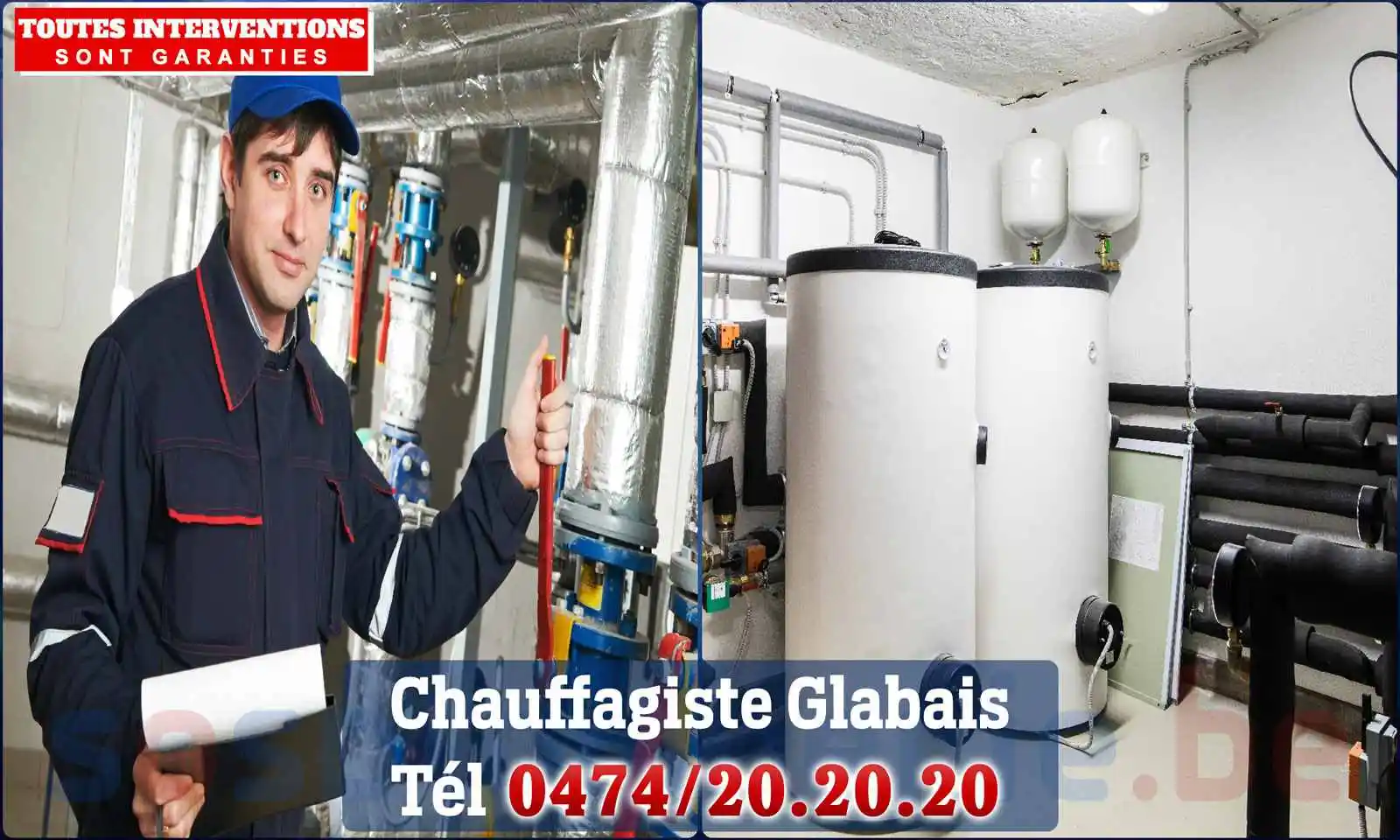 Chauffagiste agréé à Glabais 1473