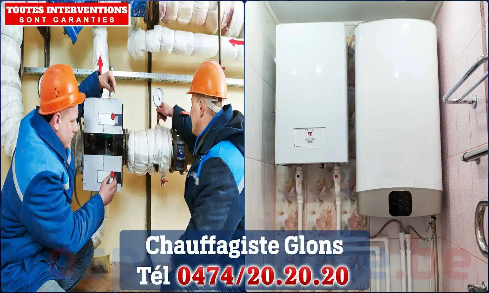 Chauffagiste agréé à Glons 4690