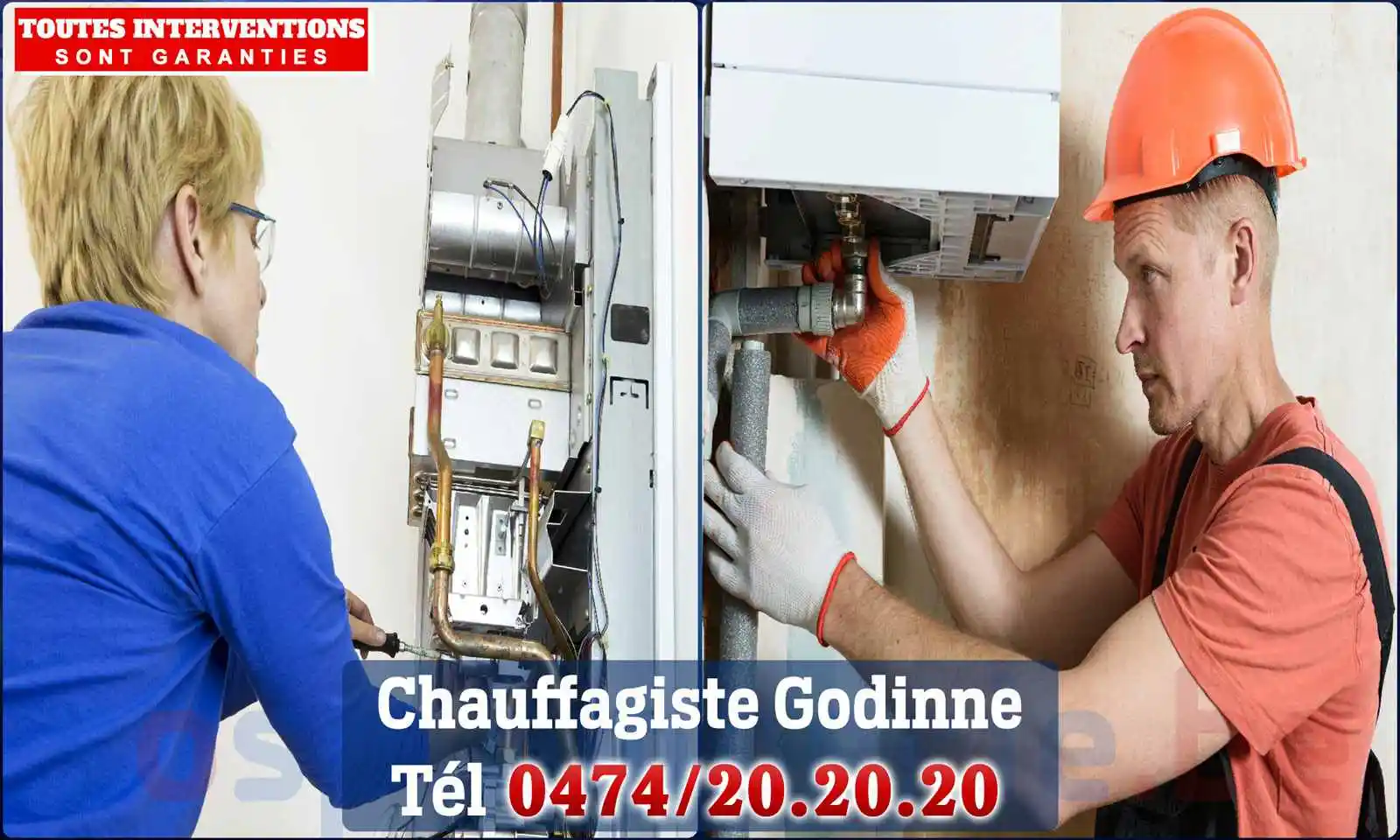 Chauffagiste agréé à Godinne 5530