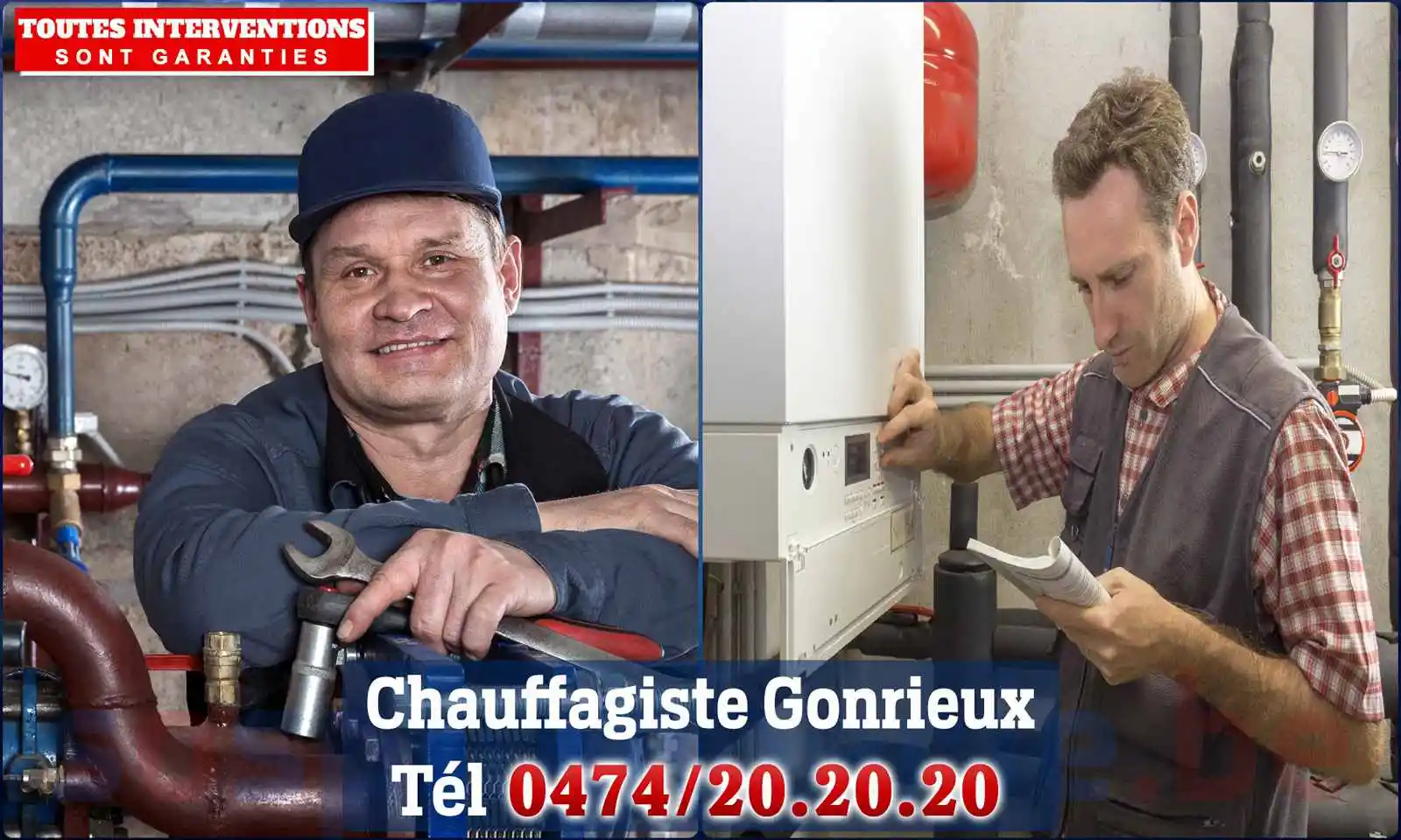 Chauffagiste agréé à Gonrieux 5660