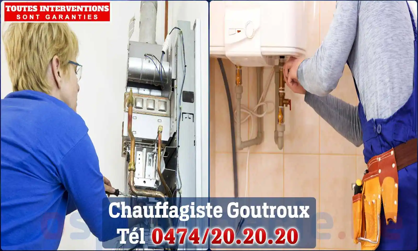 Chauffagiste agréé à Goutroux 6030