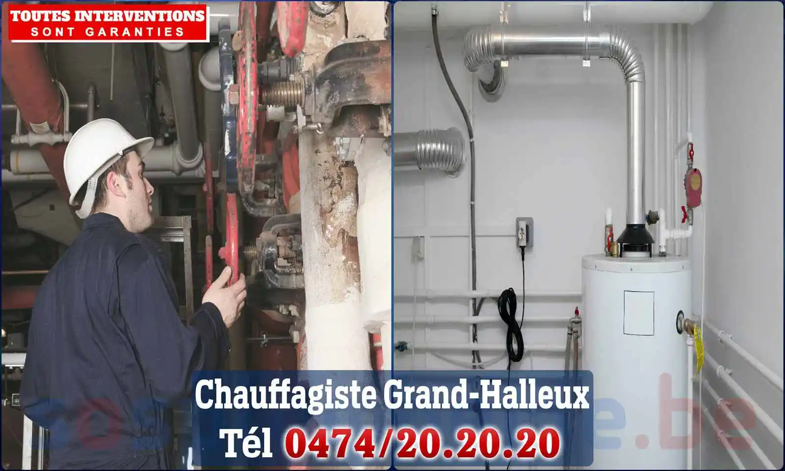 Chauffagiste agréé à Grand-Halleux 6698