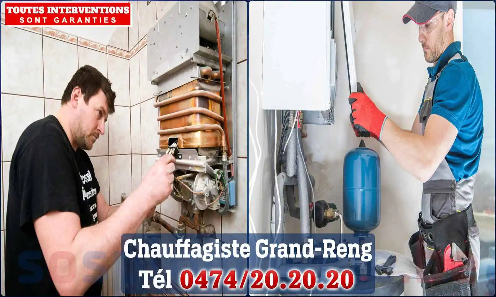 Chauffagiste agréé à Grand-Reng 6560