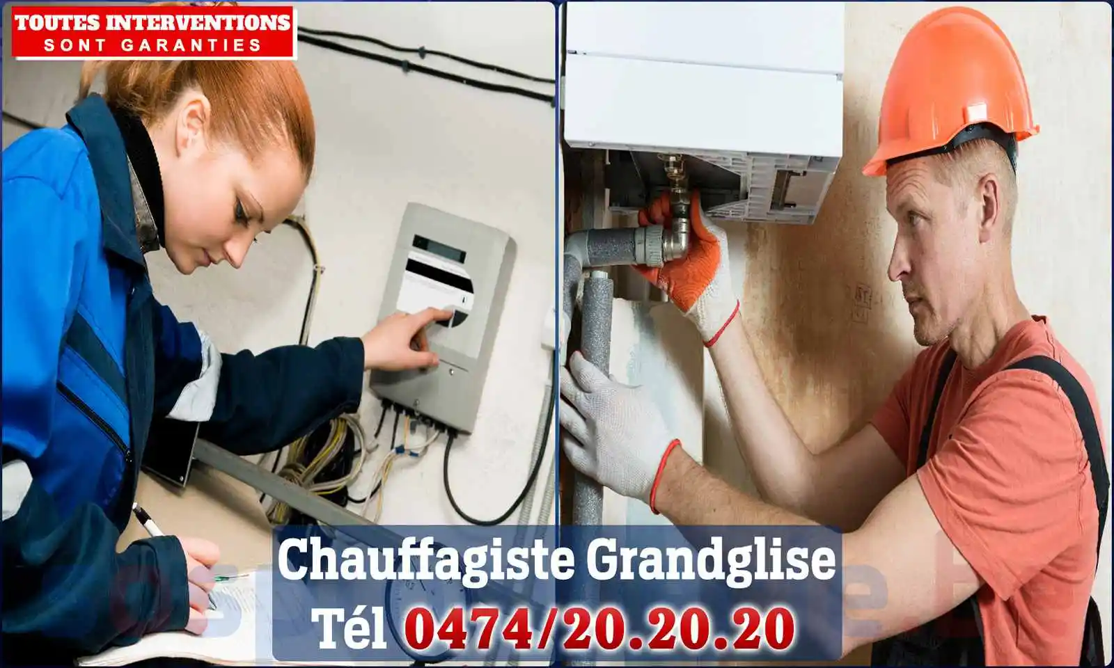 Chauffagiste agréé à Grandglise 7973