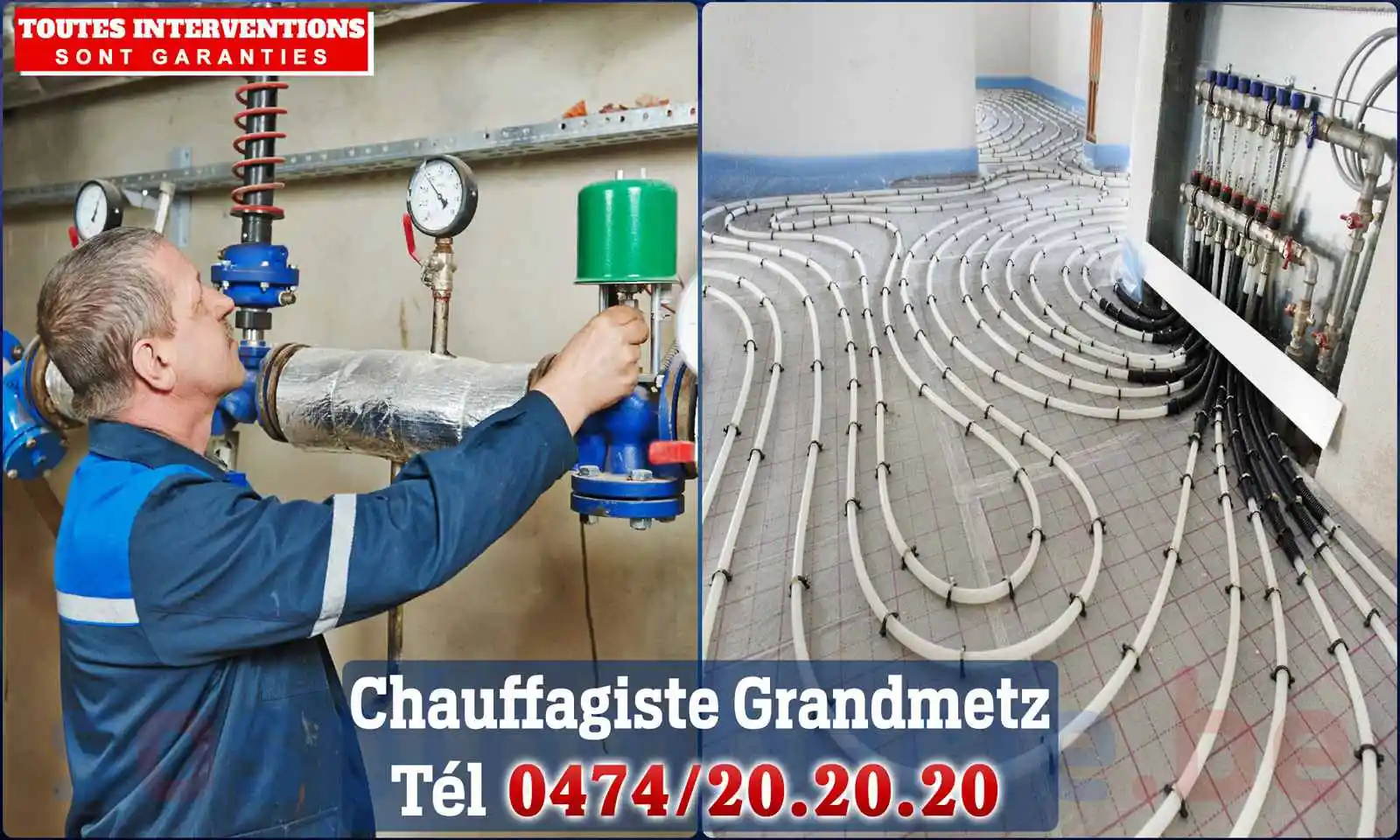 Chauffagiste agréé à Grandmetz 7900