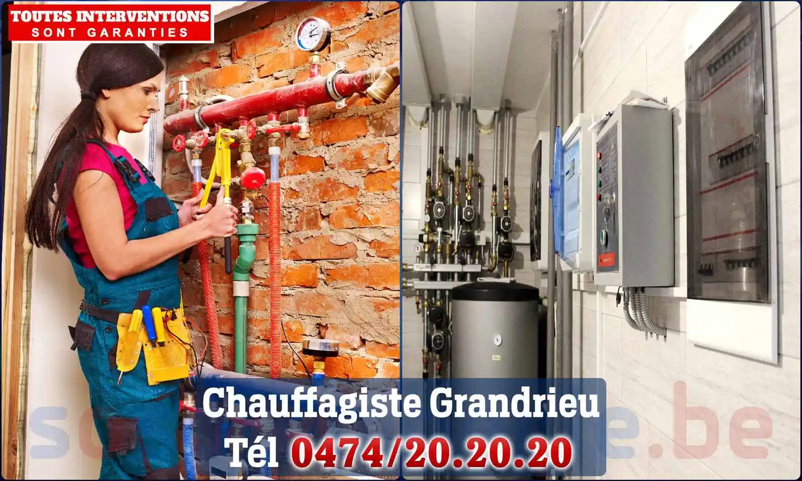 Chauffagiste agréé à Grandrieu 6470