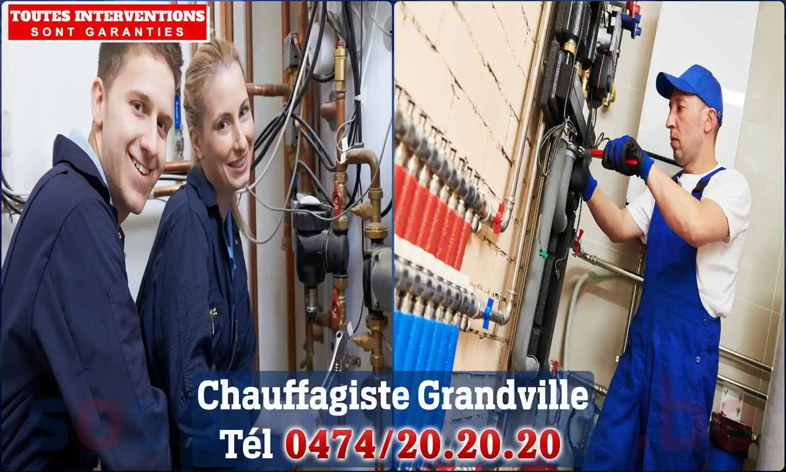 Chauffagiste agréé à Grandville 4360