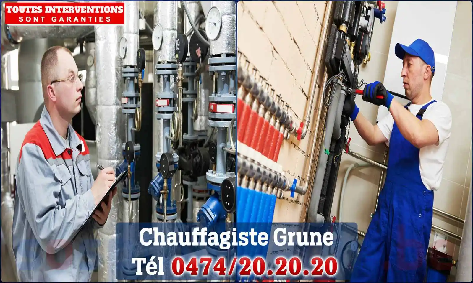 Chauffagiste agréé à Grune 6952