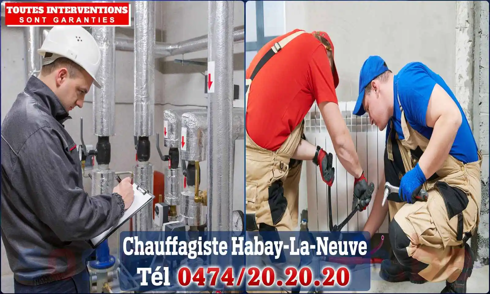 Chauffagiste agréé à Habay-la-Neuve 6720