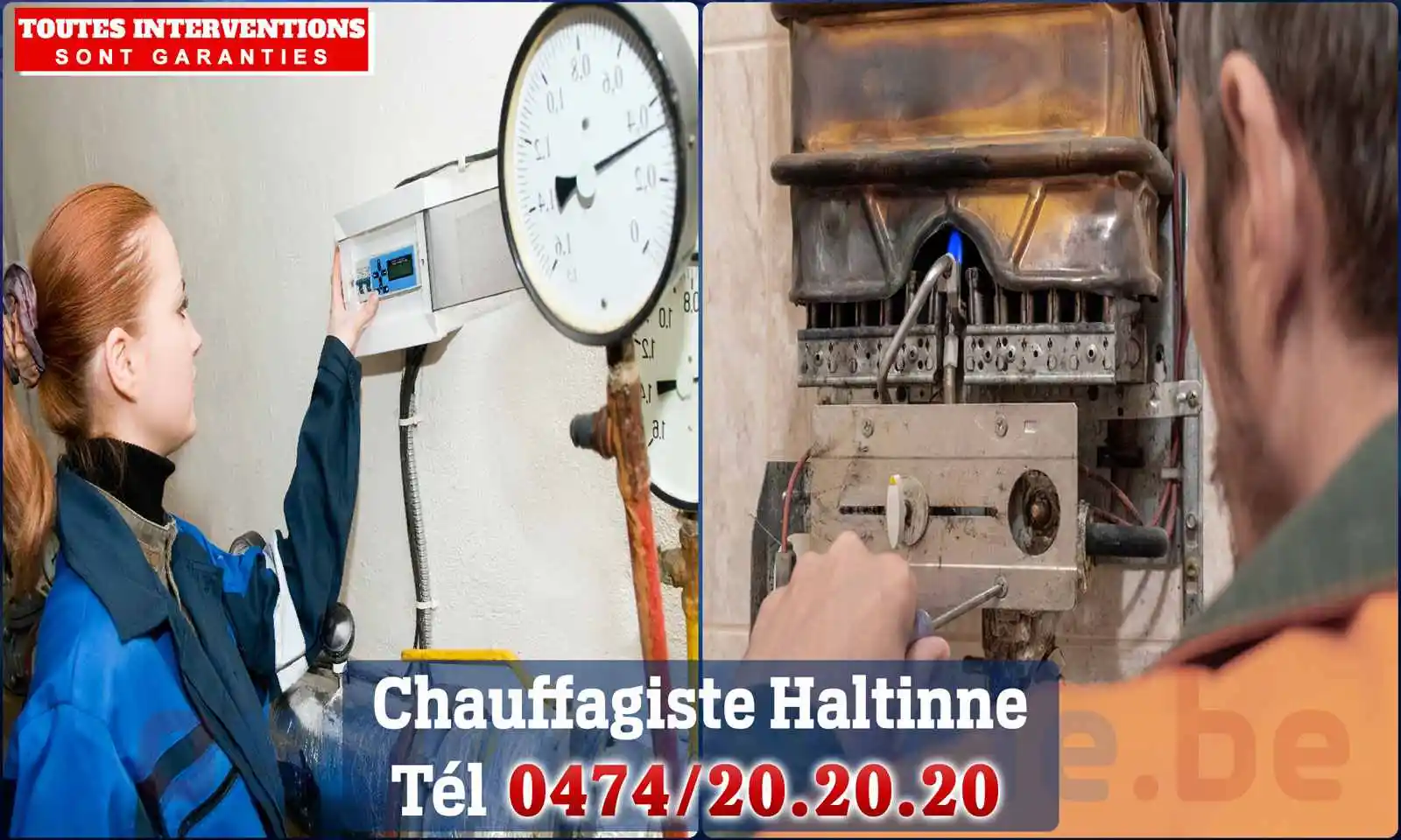 Chauffagiste agréé à Haltinne 5340