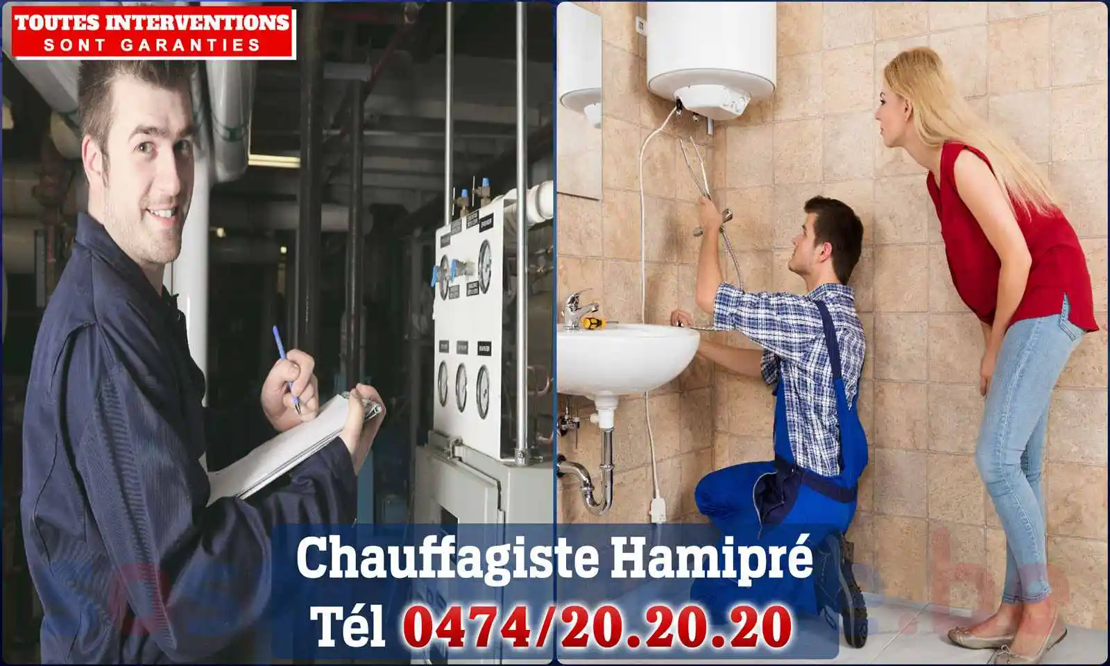 Chauffagiste agréé à Hamipré 6840