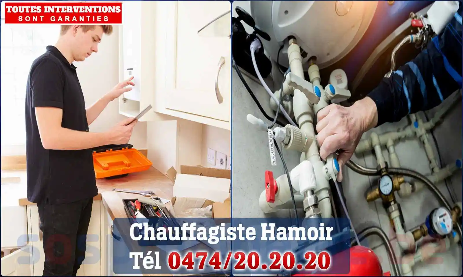 Chauffagiste agréé à Hamoir 4180