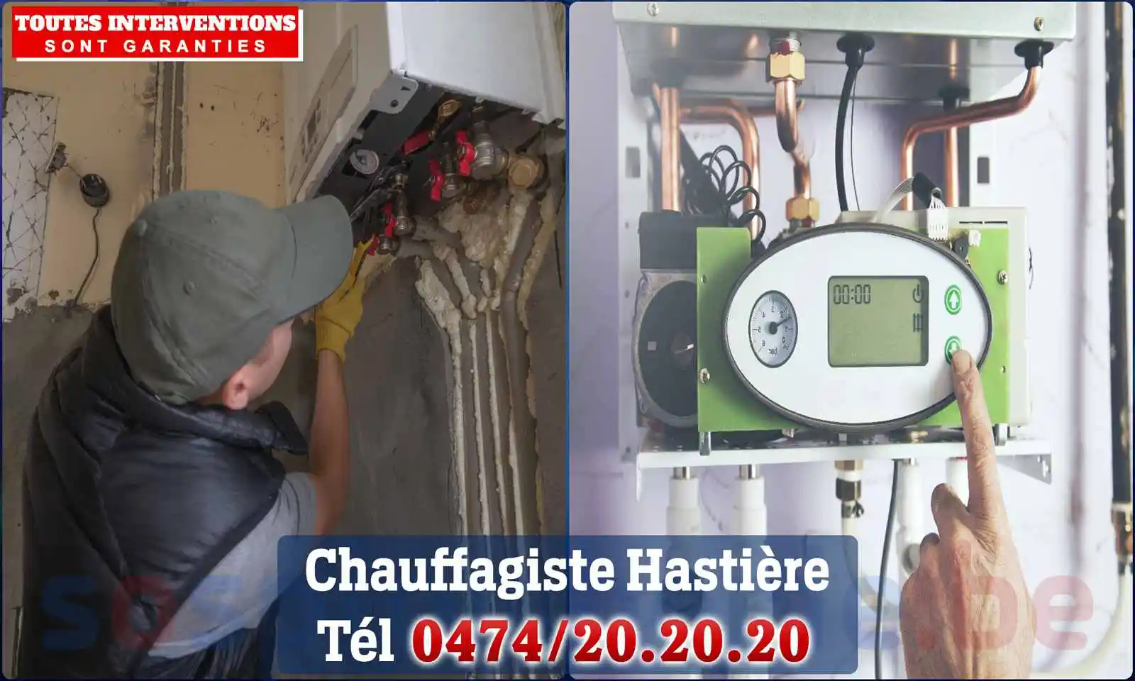 Chauffagiste agréé à Hastière 5540