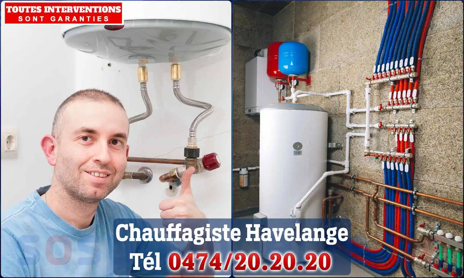 Chauffagiste agréé à Havelange 5370