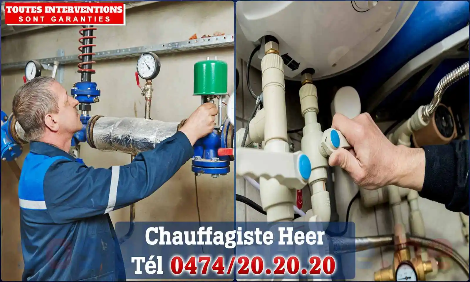 Chauffagiste agréé à Heer 5543