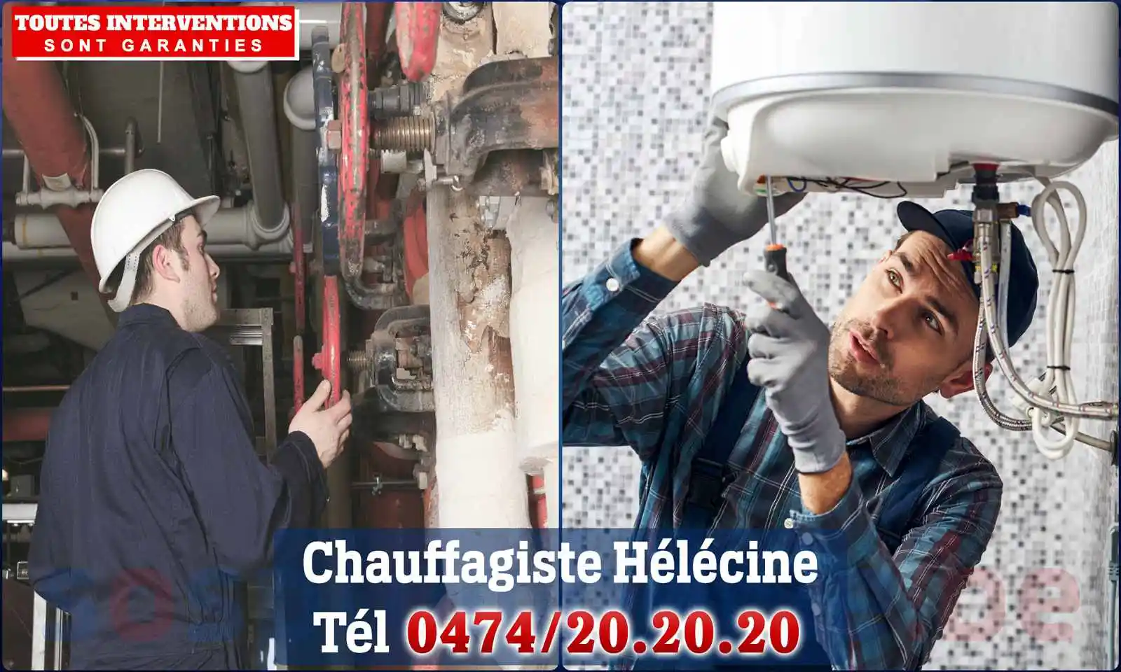 Chauffagiste agréé à Hélécine 1357