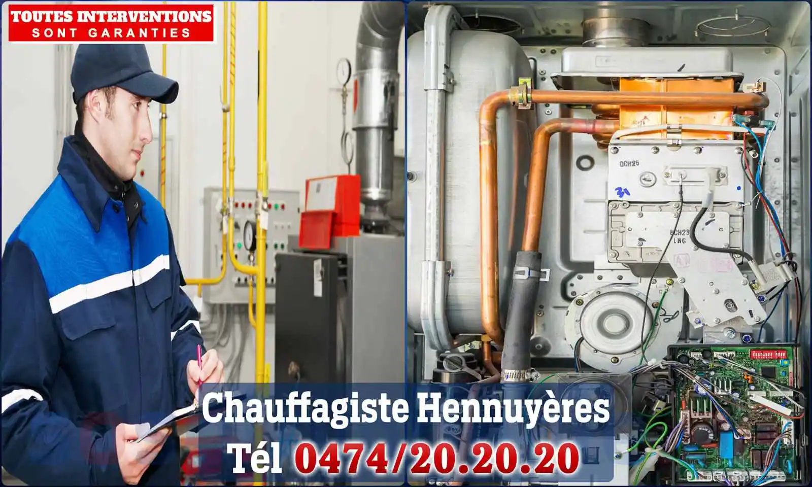 Chauffagiste agréé à Hennuyères 7090