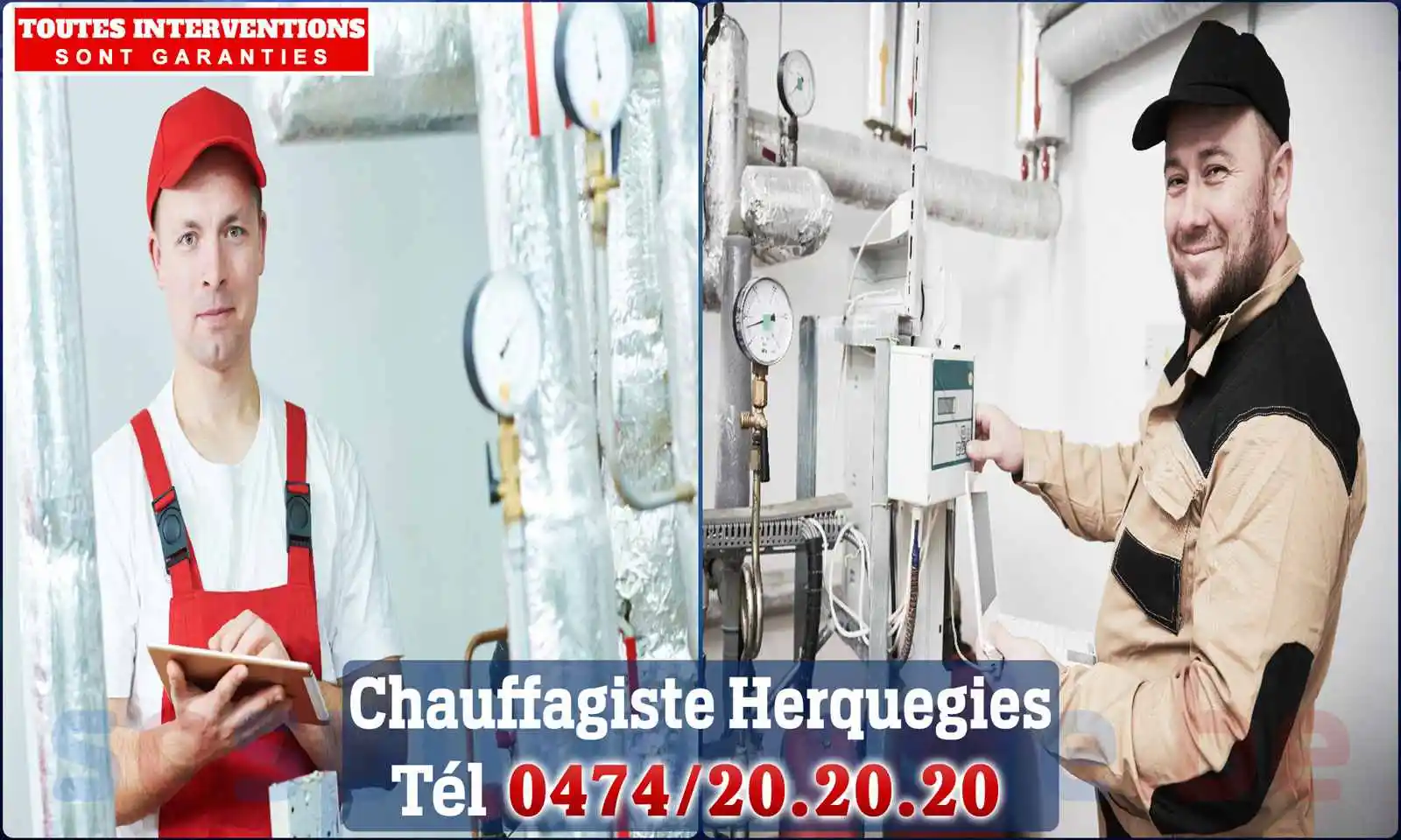 Chauffagiste agréé à Herquegies 7911