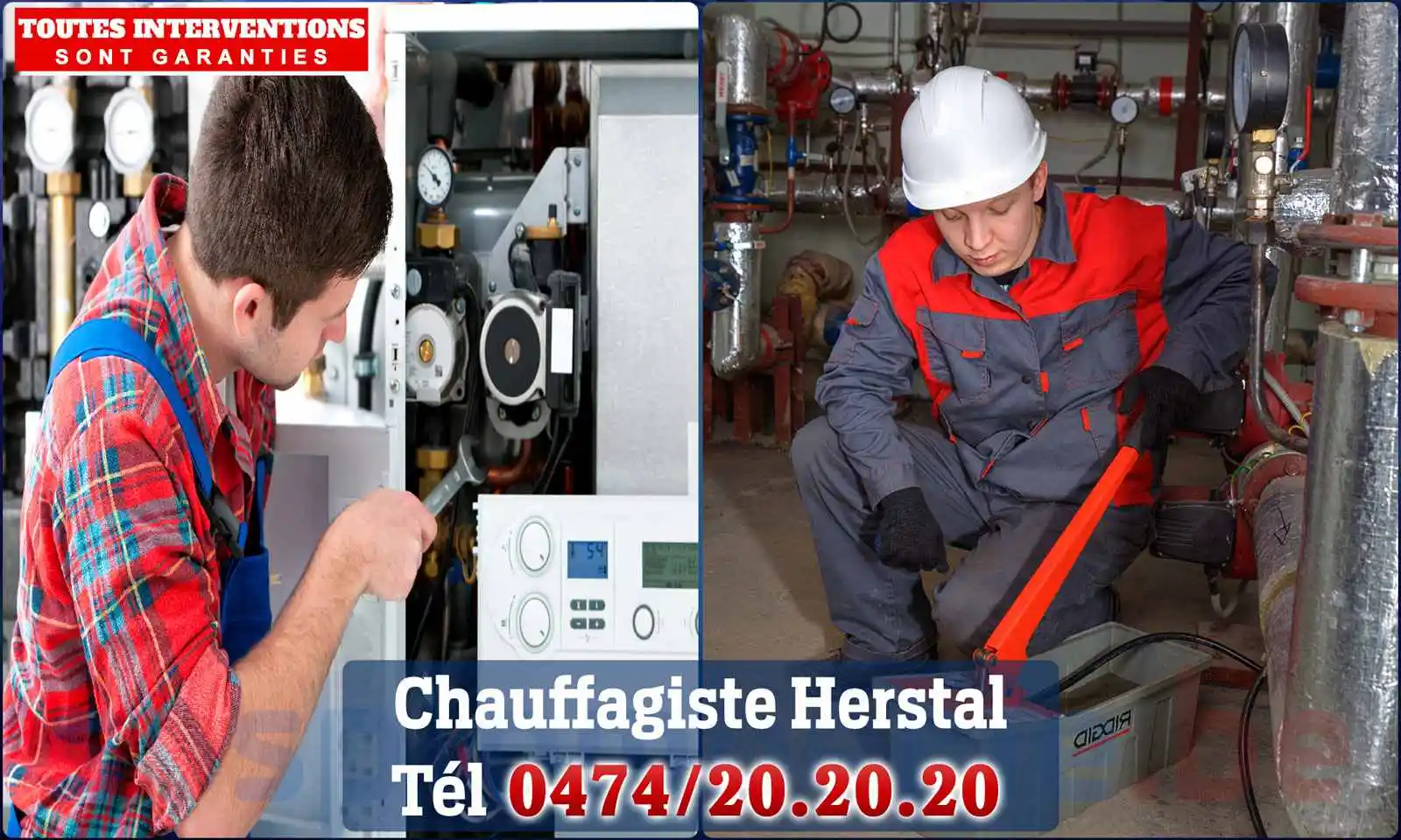 Chauffagiste agréé à Herstal 4040