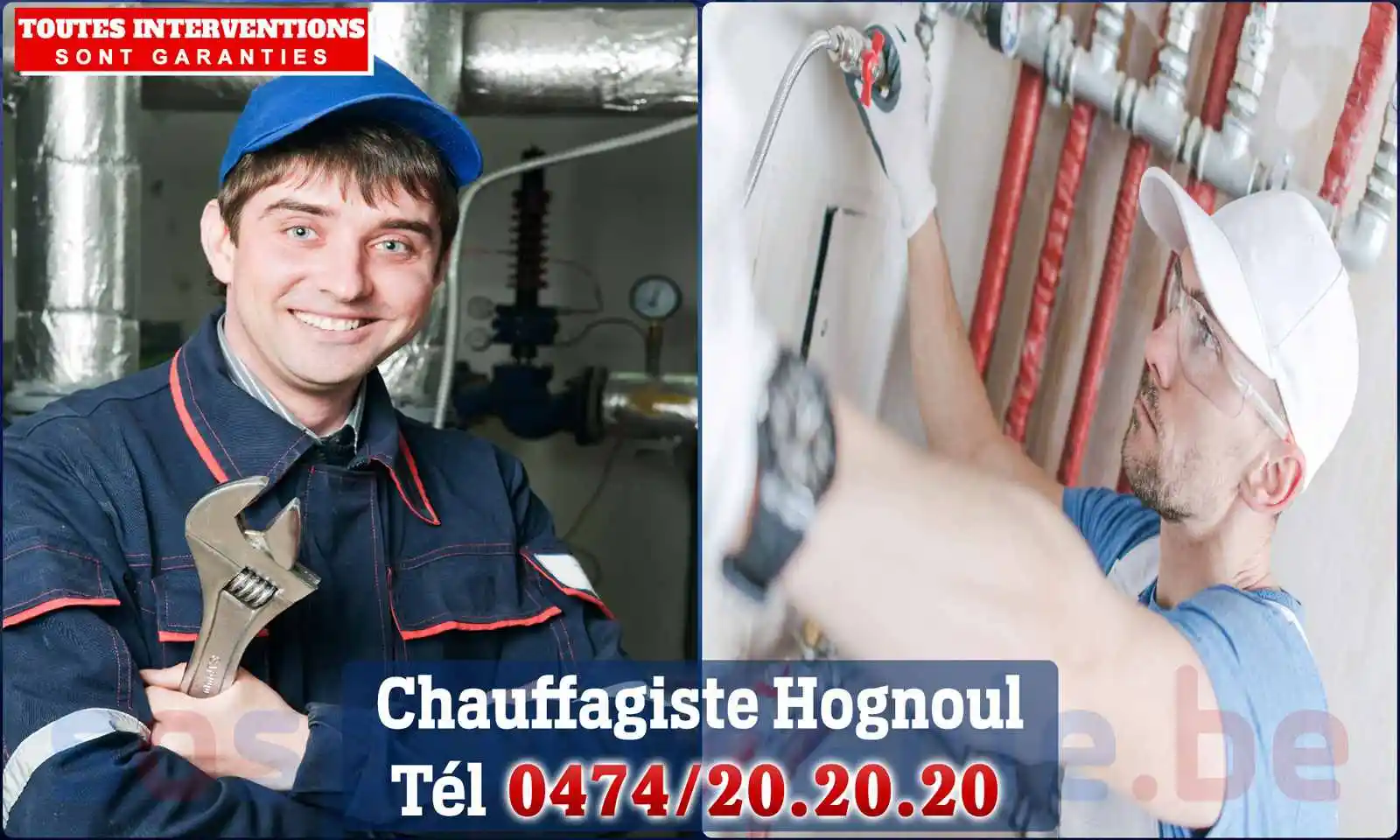 Chauffagiste agréé à Hognoul 4342