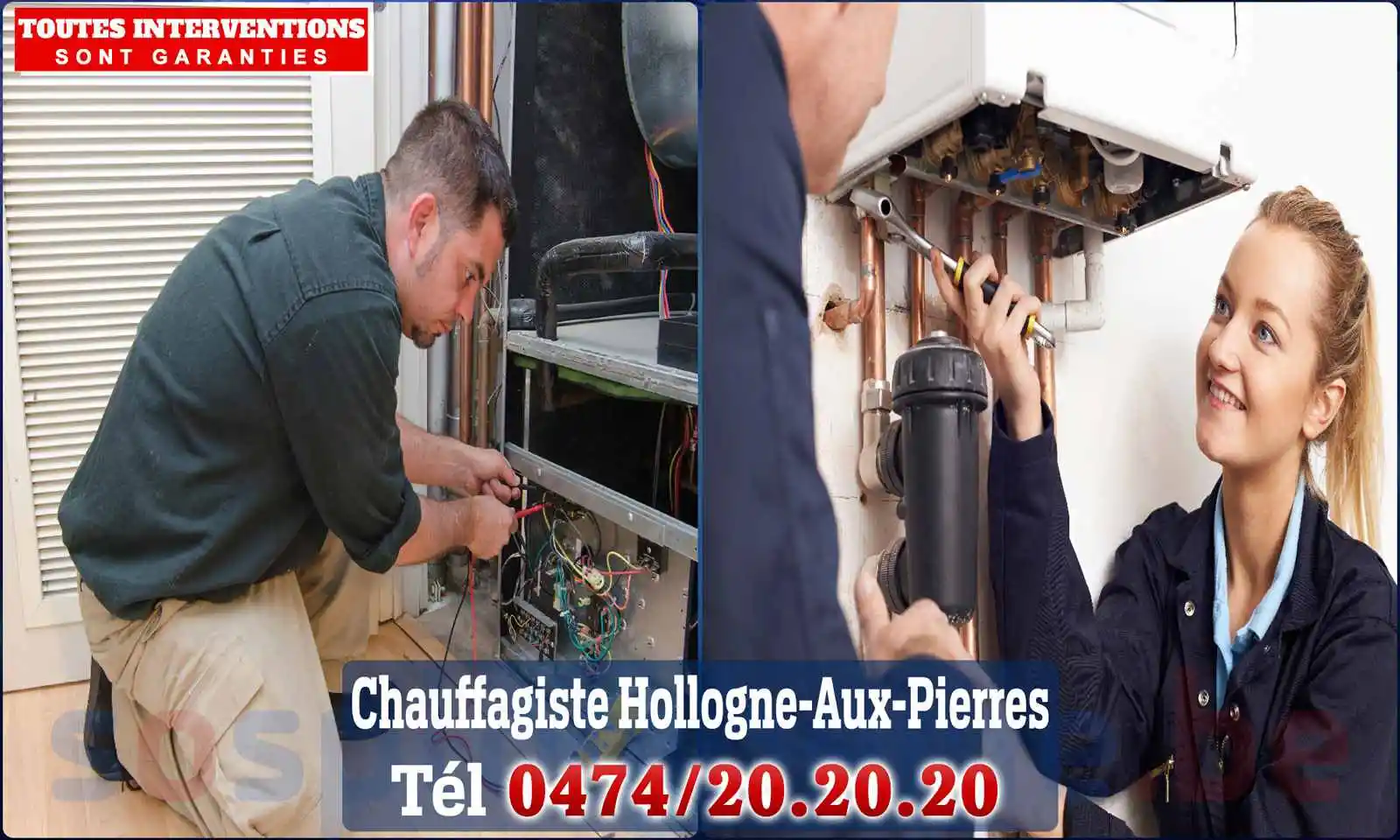 Chauffagiste agréé à Hollogne-aux-Pierres 4460