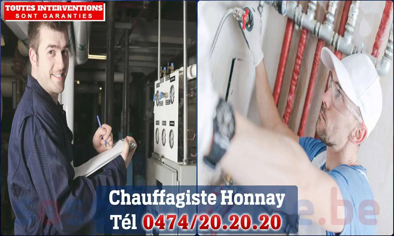 Chauffagiste agréé à Honnay 5570