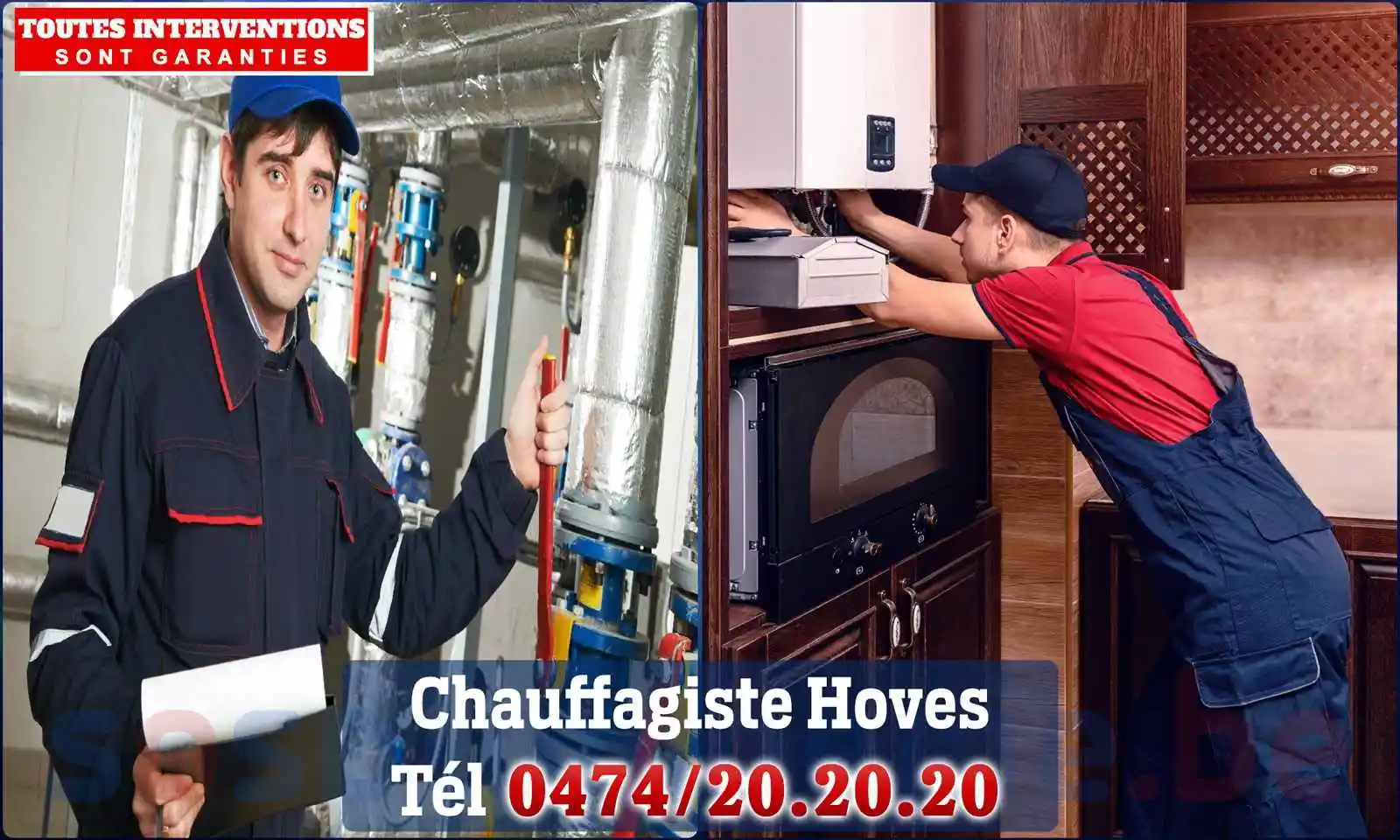 Chauffagiste agréé à Hoves 7830