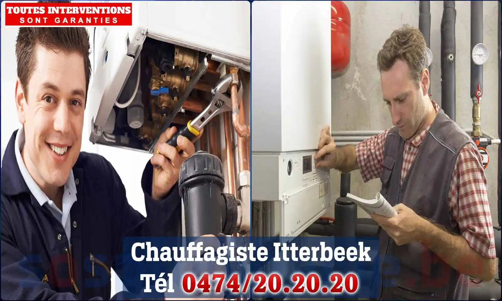 Chauffagiste agréé à Itterbeek 1701