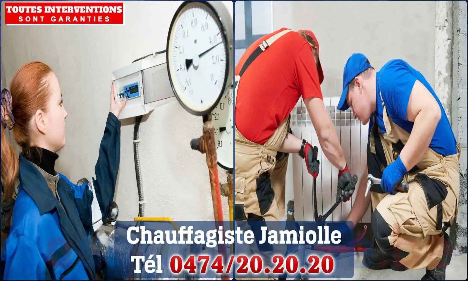 Chauffagiste agréé à Jamiolle 5600