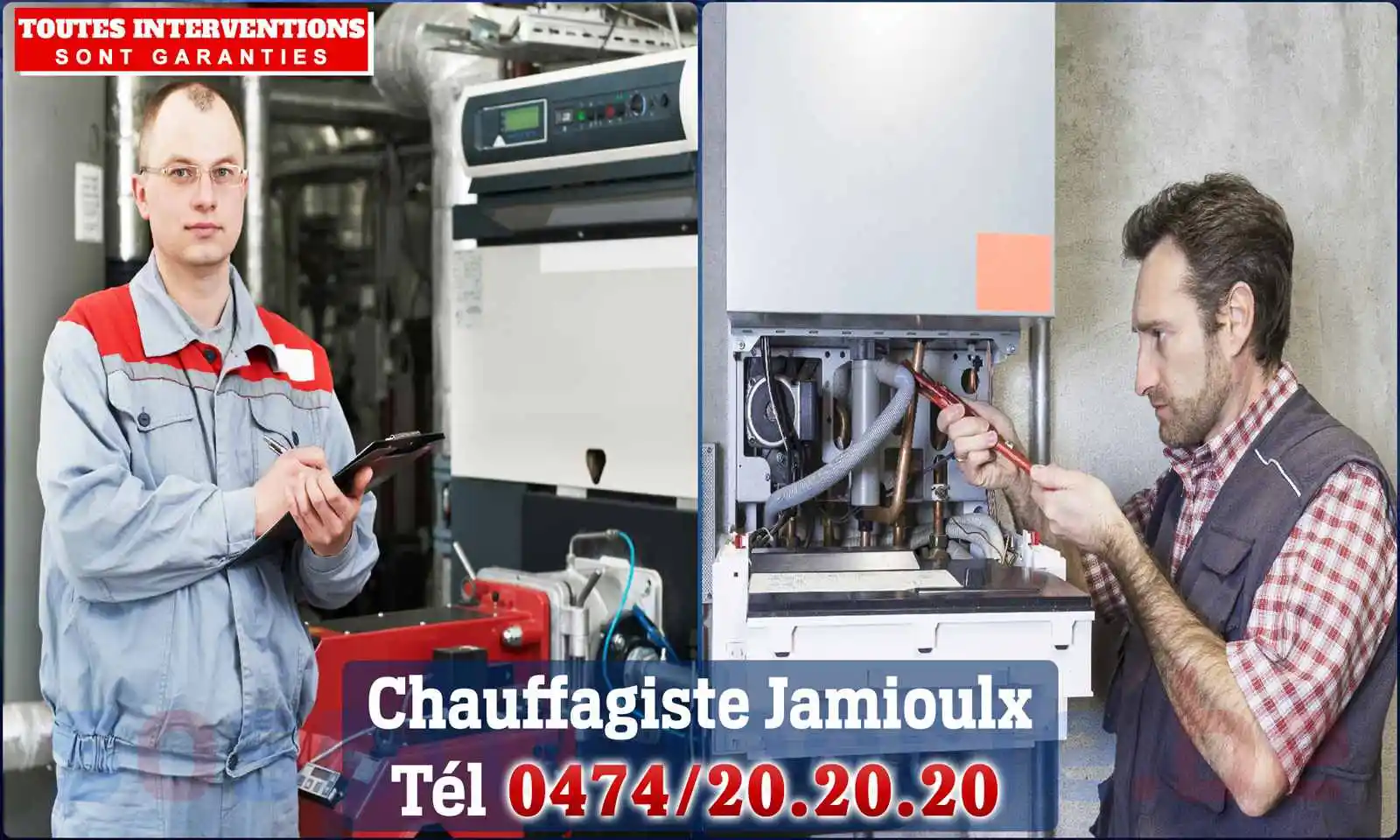 Chauffagiste agréé à Jamioulx 6120