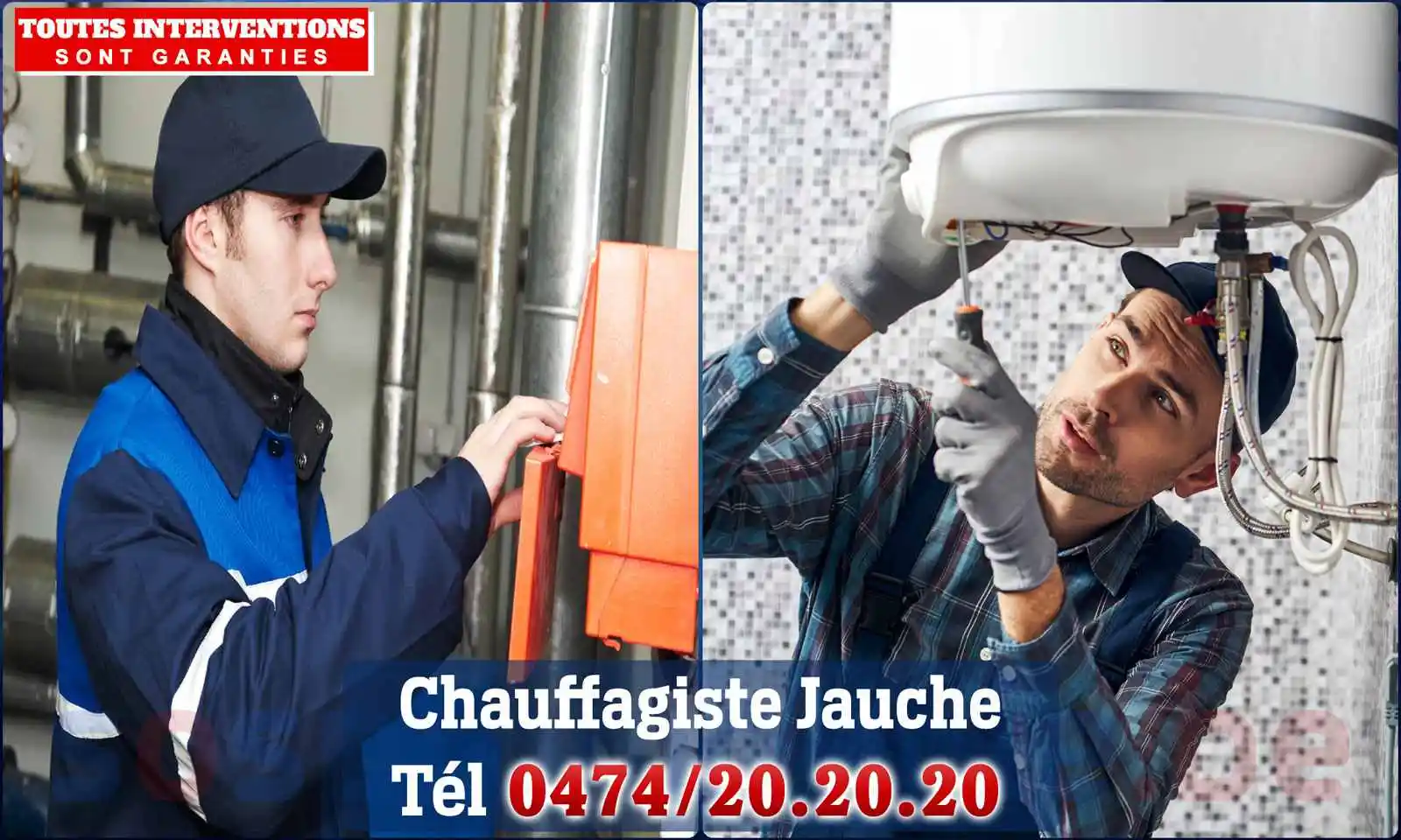 Chauffagiste agréé à Jauche 1350