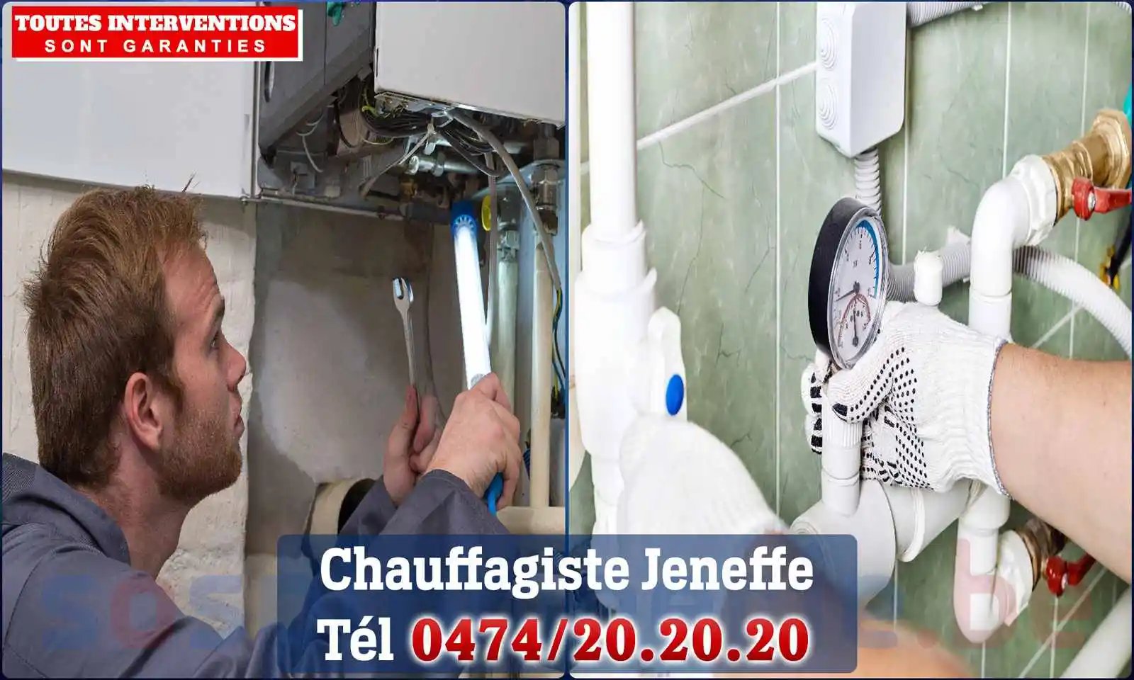 Chauffagiste agréé à Jeneffe 4357