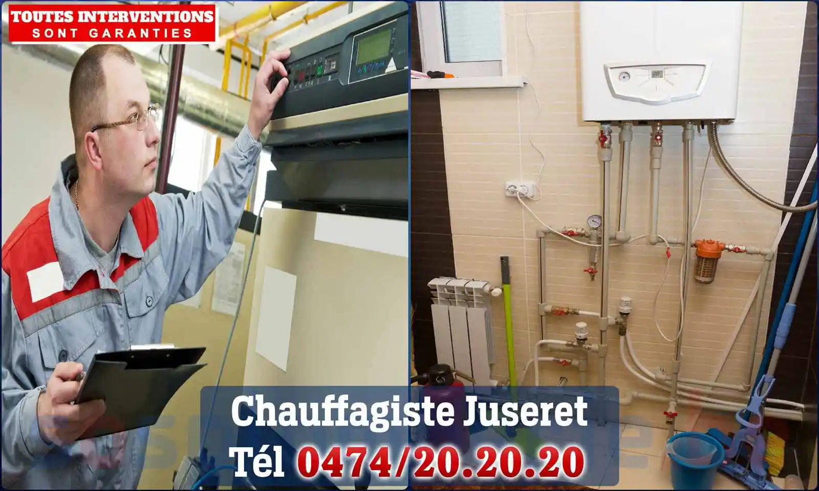 Chauffagiste agréé à Juseret 6642