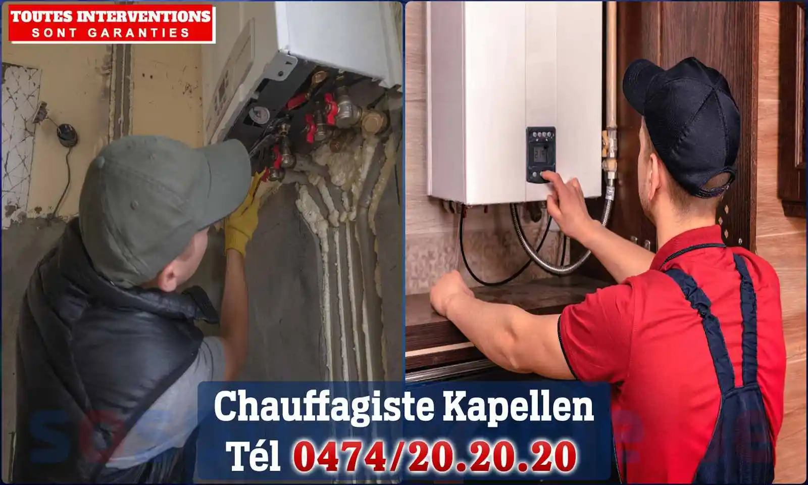 Chauffagiste agréé à Kapellen 2950
